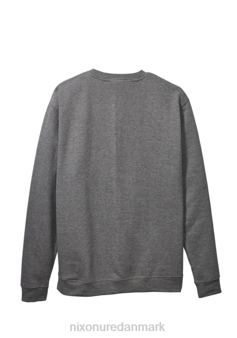 tøj Nixon rosas crew sweatshirt mørk gråmeleret/grå 06F4475