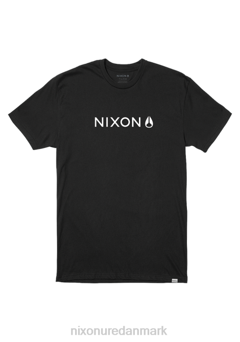 tøj Nixon basis repreve t-shirt sort 06F4503