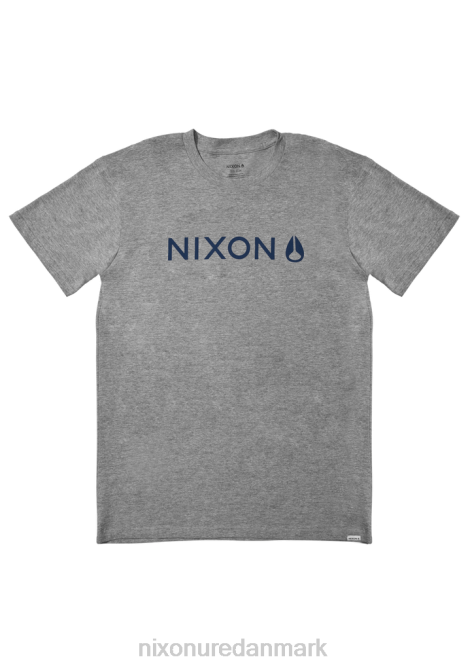 tøj Nixon basis t-shirt mørk gråmeleret 06F4485