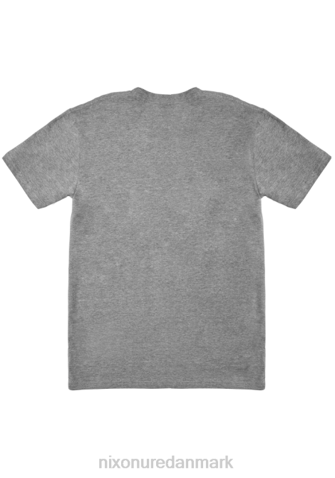 tøj Nixon basis t-shirt mørk gråmeleret 06F4485
