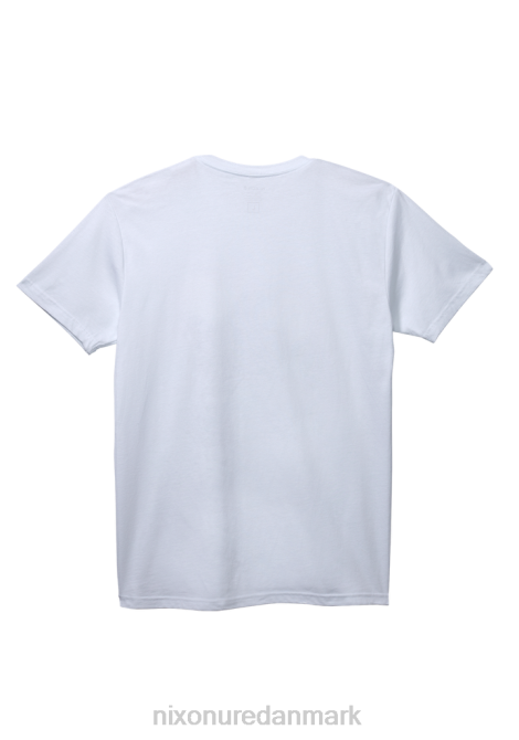 tøj Nixon forbliv skummende repreve t-shirt hvid/salvie 06F4515