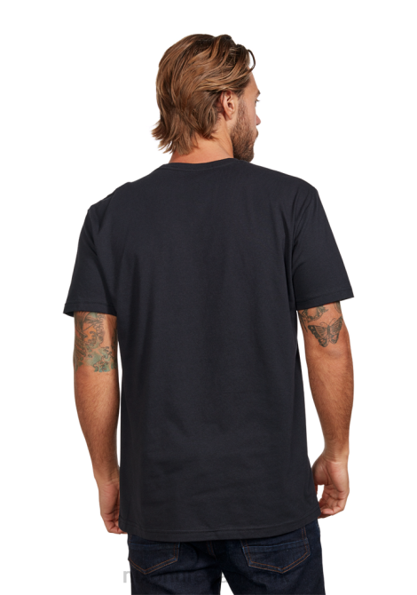 tøj Nixon forbliv skummende repreve t-shirt sort hvid 06F4514