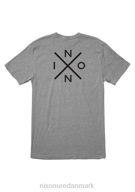 tøj Nixon plet t-shirt mørk gråmeleret 06F4479