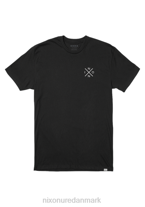 tøj Nixon plet t-shirt sort 06F4478