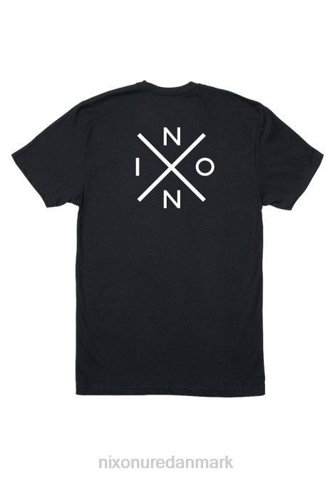 tøj Nixon plet t-shirt sort 06F4478