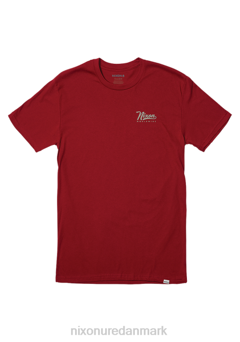 tøj Nixon repreve t-shirt med løkker kardinal 06F4510