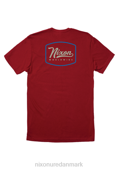 tøj Nixon repreve t-shirt med løkker kardinal 06F4510
