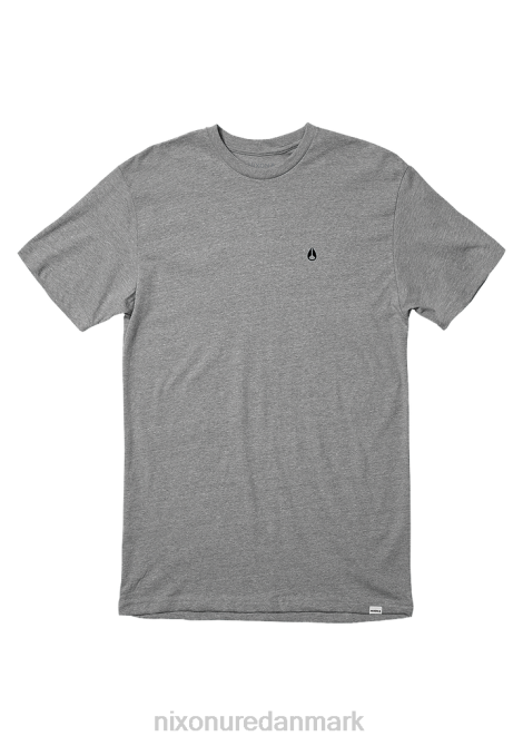 tøj Nixon spurv repreve t-shirt mørk gråmeleret 06F4494