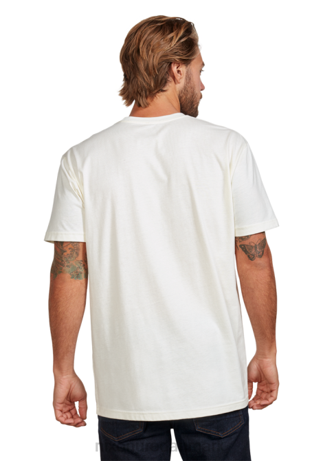 tøj Nixon spurv repreve t-shirt naturlig/rød 06F4496