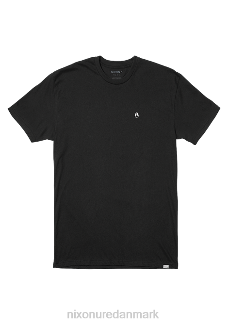 tøj Nixon spurv repreve t-shirt sort 06F4493