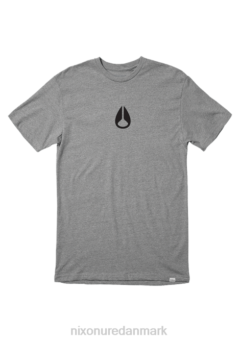 tøj Nixon wings repreve t-shirt mørk gråmeleret 06F4517