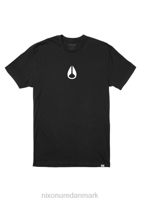 tøj Nixon wings repreve t-shirt sort 06F4516