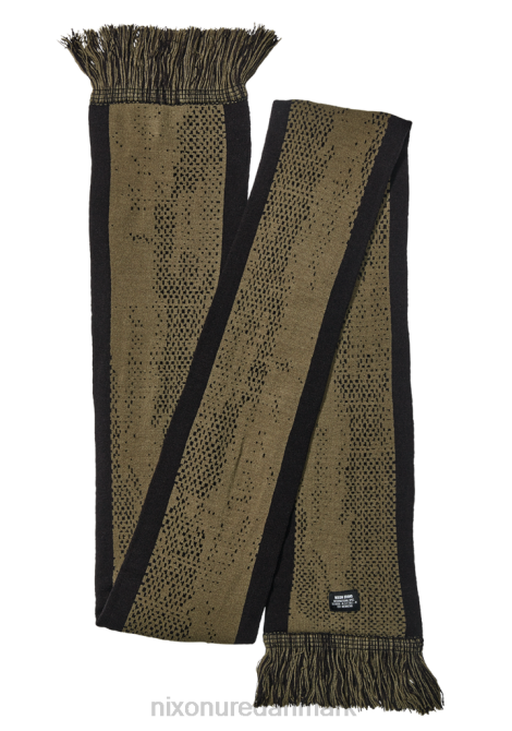 tilbehør Nixon drifter tørklæde oliven prik camo 06F4573