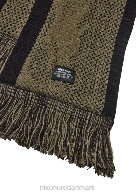 tilbehør Nixon drifter tørklæde oliven prik camo 06F4573