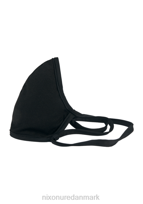 tilbehør Nixon flipside ansigtsmaske helt sort 06F4565