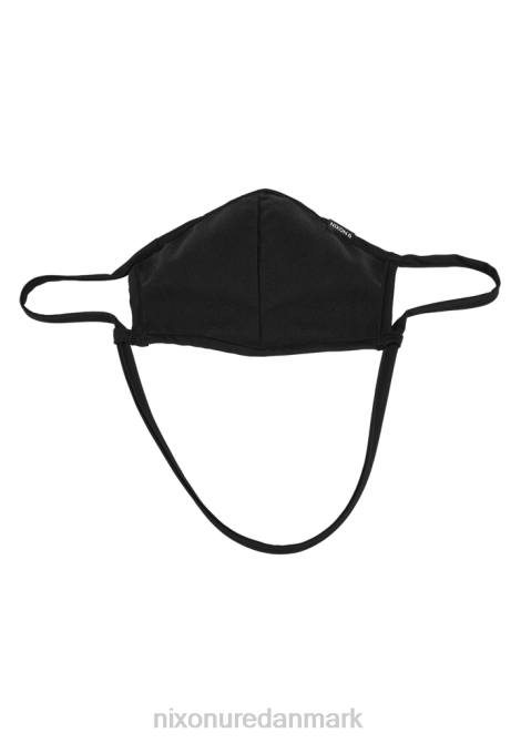 tilbehør Nixon flipside ansigtsmaske helt sort 06F4565