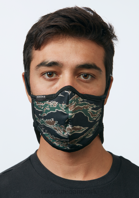 tilbehør Nixon flipside ansigtsmaske tiger camo 06F4567