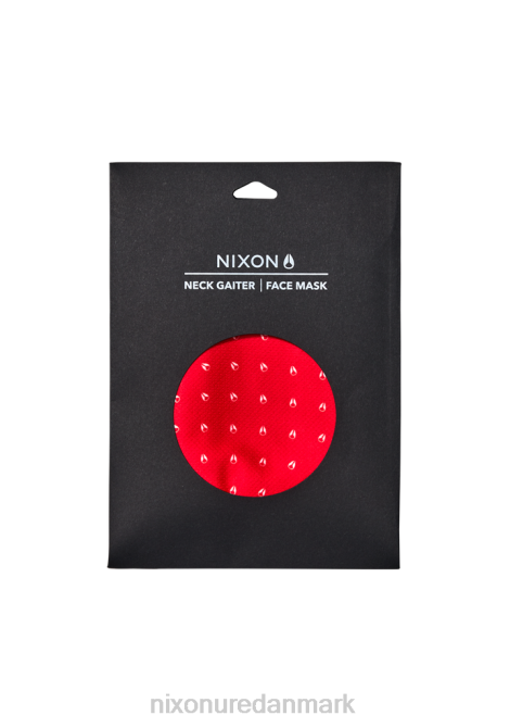 tilbehør Nixon silo halsgamacher rød/hvid 06F4572