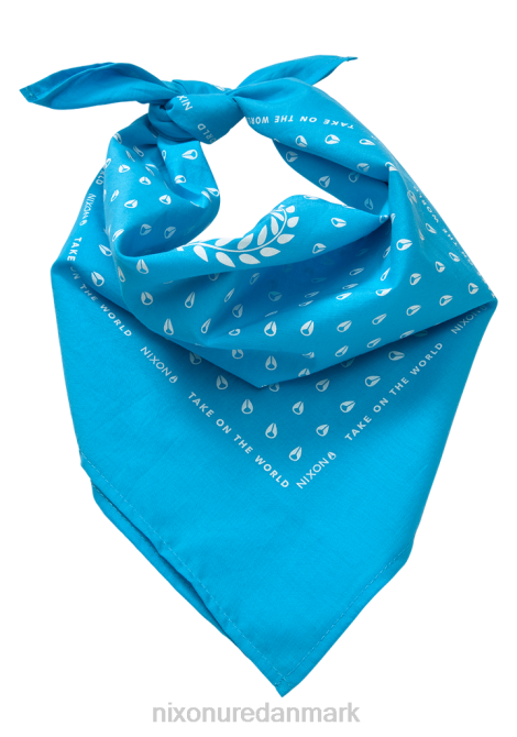 tilbehør Nixon victor bandana aqua 06F4569