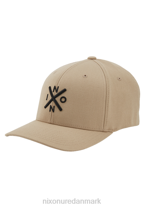 tilbehør Nixon bytte flexfit hat kaki/sort 06F4412