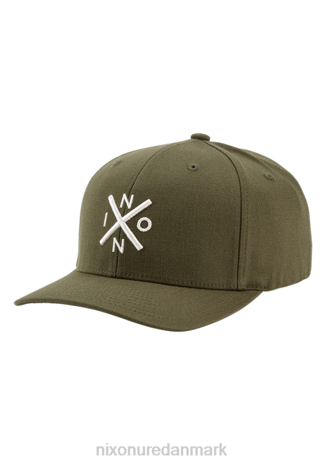 tilbehør Nixon bytte flexfit hat oliven/taupe 06F4413