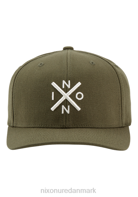 tilbehør Nixon bytte flexfit hat oliven/taupe 06F4413