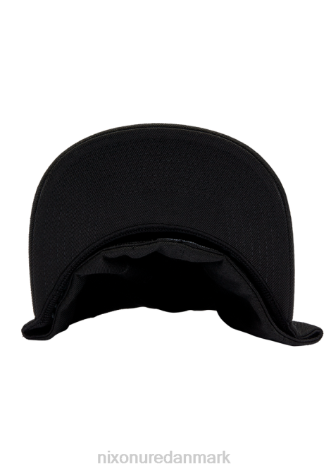 tilbehør Nixon bytte flexfit hat sort hvid 06F4411