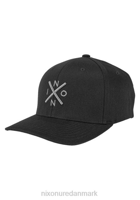 tilbehør Nixon bytte flexfit hat sort/kul 06F4410