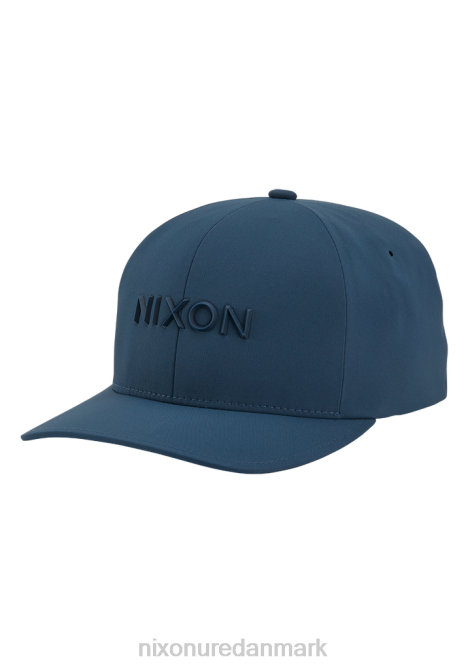 tilbehør Nixon delta flexfit hat horisont blå 06F4429