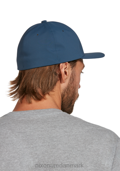 tilbehør Nixon delta flexfit hat horisont blå 06F4429