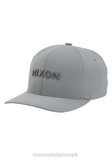 tilbehør Nixon delta flexfit hat sølv 06F4428
