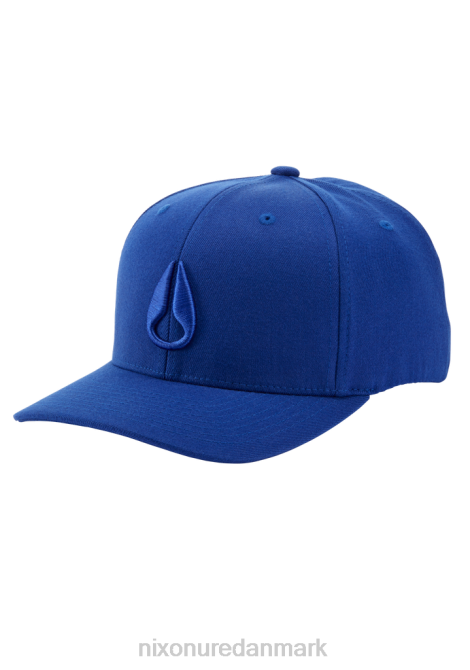 tilbehør Nixon dyb nede flexfit atletisk pasform hat Royal 06F4403