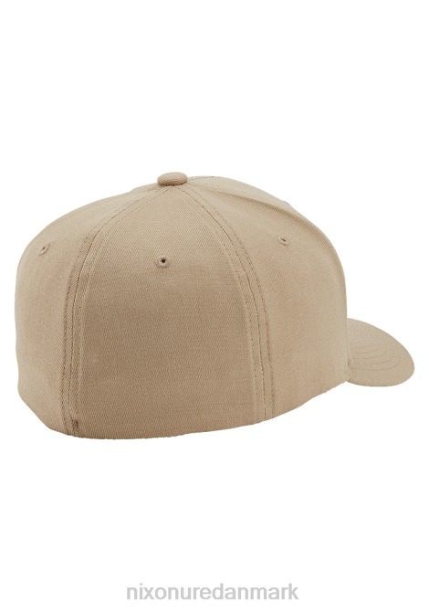 tilbehør Nixon dyb nede flexfit atletisk pasform hat kaki 06F4399