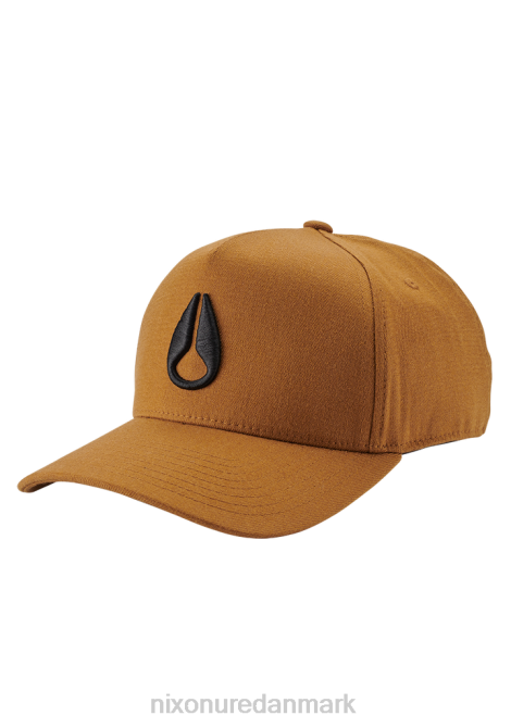 tilbehør Nixon dybt nede atletisk snapback brun/sort 06F4406