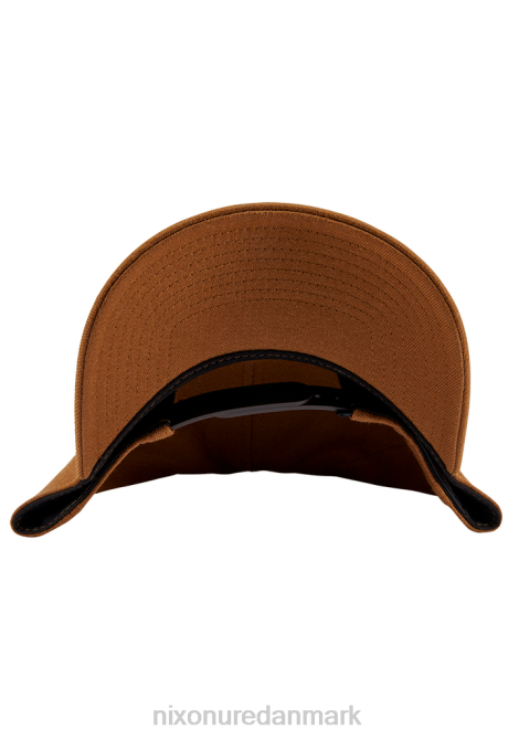 tilbehør Nixon dybt nede atletisk snapback brun/sort 06F4406