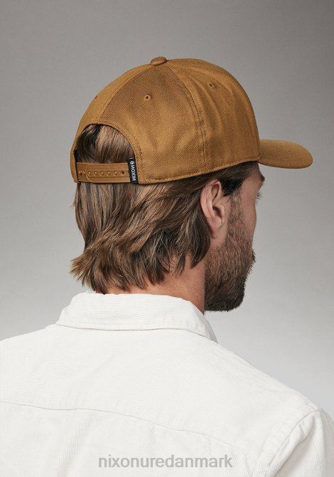 tilbehør Nixon dybt nede atletisk snapback brun/sort 06F4406