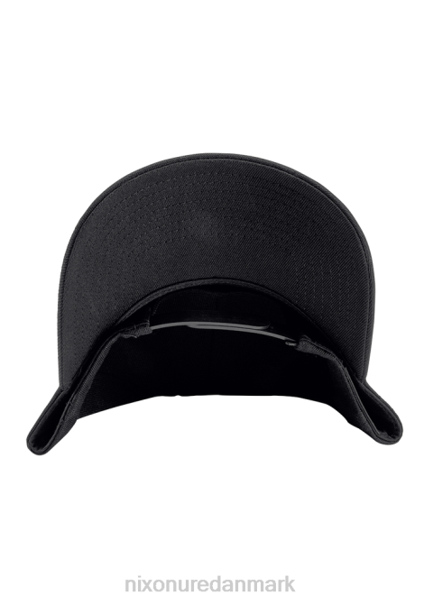 tilbehør Nixon dybt nede atletisk snapback helt sort/sort 06F4404