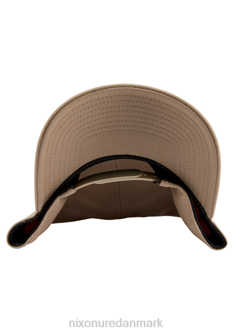 tilbehør Nixon dybt nede atletisk snapback kaki/sort 06F4408