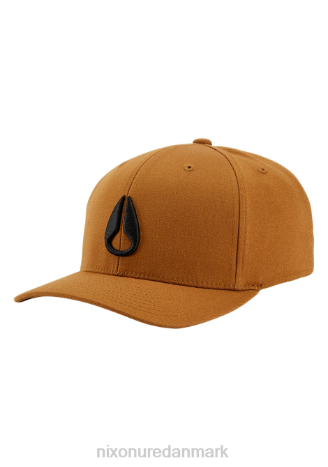 tilbehør Nixon dybt nede snapback brun/sort 06F4424