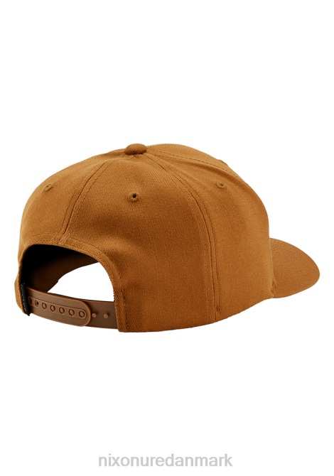 tilbehør Nixon dybt nede snapback brun/sort 06F4424