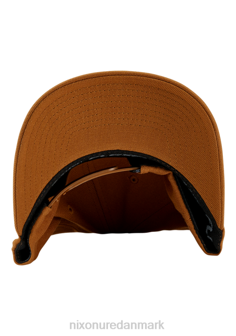 tilbehør Nixon dybt nede snapback brun/sort 06F4424