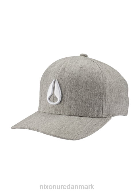 tilbehør Nixon dybt nede snapback gråmeleret/hvid 06F4425