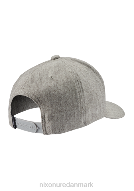 tilbehør Nixon dybt nede snapback gråmeleret/hvid 06F4425