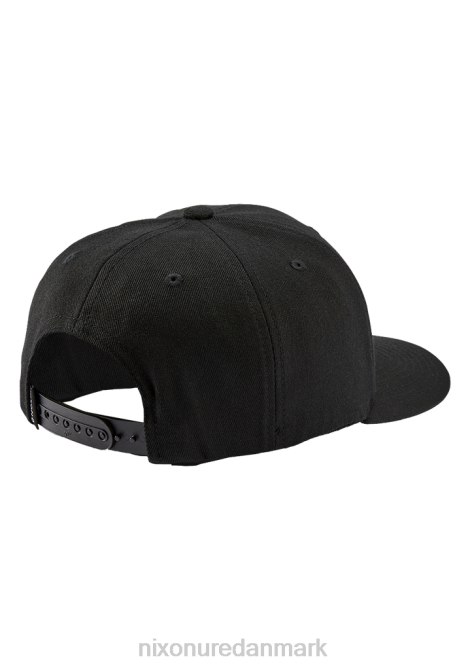 tilbehør Nixon dybt nede snapback sort/rød 06F4426