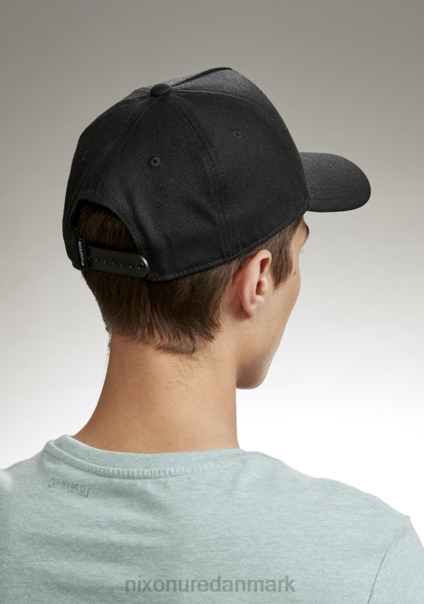 tilbehør Nixon dybt nede snapback sort/rød 06F4426