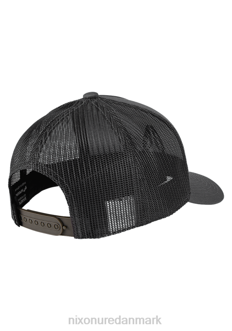 tilbehør Nixon ikonisk trucker hat kul/sort 06F4442