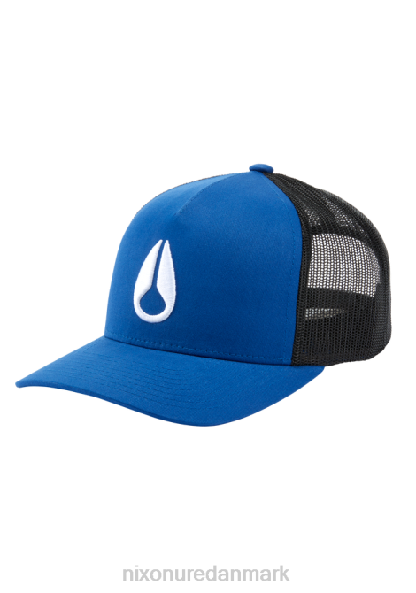 tilbehør Nixon ikonisk trucker hat royal/sort 06F4448