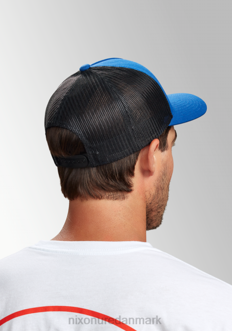 tilbehør Nixon ikonisk trucker hat royal/sort 06F4448