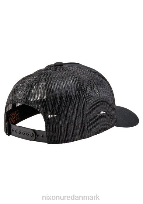 tilbehør Nixon ikonisk trucker hat sort 06F4443