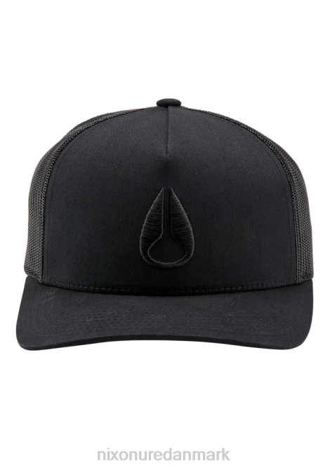 tilbehør Nixon ikonisk trucker hat sort 06F4443